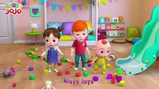 Clean Up Song Tidy Up Song Super JoJo Nursery Rhymes \u0026 Kids Songs