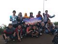 Pengibaran Bendera Merah Putih di Puncak Andong 17 Desember 2017