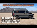 Mercedes Sprinter Overland Gear & Accessories 2024 @KWgewindefahrwerke @xbull8756   – New @ RRE