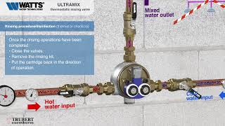 ULTRAMIX® Thermostatic Mixing Valves🔵Rinsing and Disinfection Procedure (Thermal or Chemical)