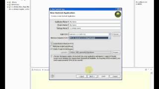 Create new Android Project with Eclipse