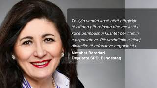 Zëra pro Shqipërisë. Deputetet socialdemokratë gjermane kërkojnë hapjen e bisedimeve