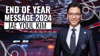 End of year message 2024 - ISU President Jae Youl Kim