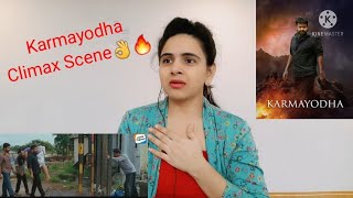 Karmayodha Malayalam Movie|Climax Scene Reaction|Mohanlal🔥|Malavika Nair