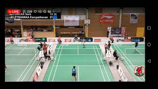 LI-NING Czech Open 2021 | WS | Qualifying R32 | (MAS) Letshanaa Vs (SRB) Sara