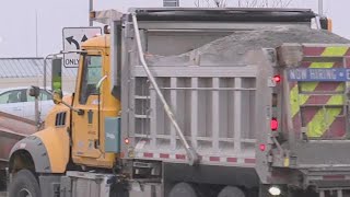 Crews in Lancaster County work to clear roads during winter storm