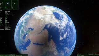 SpaceEngine 18.5 solar eclipse