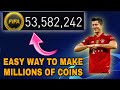 EASIEST WAY TO MAKE MILLIONS IN FIFA MOBILE 22 HOW TO MAKE MONEY IN FIFA MOBILE 22 WITH BUY/SELL 🤑