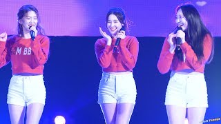 181011 음향사고로 무반주 라이브 하는 낸시 Nancy 모모랜드 MOMOLAND 어마어마해 Wonderful love 4K 60P 직캠 @경희대 축제 by DaftTaengk