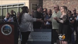 Community Raises $120K For Slain Whittier Officer's Family