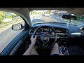 2013 audi a4 avant b8 facelift 2.0 tdi 150 hp multitronic pov pure driving and acceleration