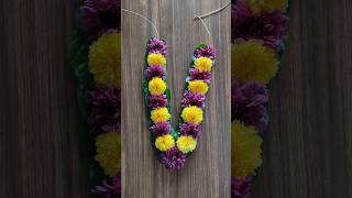 Easy Garland for Ganesh Chaturthi #festival #flowers #traditional #ganeshchaturthi #ganesha