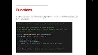 JavaScript - Functions Part II