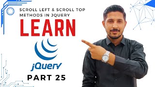 25 - scrollTop & scrollLeft Methods in Jquery Urdu / Hindi | Yazdan Haider