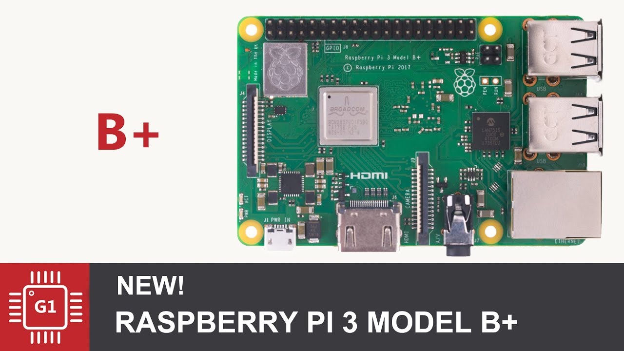 Новый RASPBERRY PI 3 MODEL B+ - YouTube