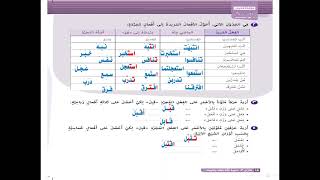 عەرەبی پۆلی ٨ تەمرینەکانی( المزید و المجرد)لاپەڕە ١٨-١٩