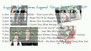 Download Mp3 Lagu Drama Korea Legend Tahun 2000 - 2007