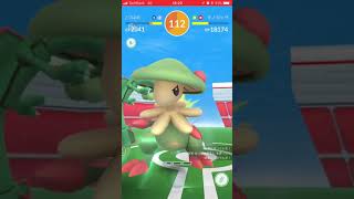 ポケモンGOキノガッサレイド（Lv.20縛り）