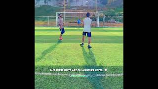 The Guys Freestyling Skills Deserve Respect🤯😈 #shorts #football #soccer
