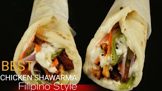 Best Chicken Shawarma Filipino Style |Keto Chicken Shawarma|Chicken Shawarma Recipe