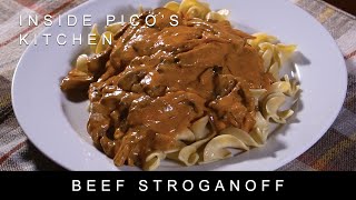 Beef Stroganoff Recipe - Inside Pico's Kitchen