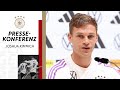 🎙️ Pressekonferenz der Nationalmannschaft mit Joshua Kimmich