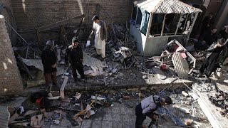 Dozens die in Isis suicide bombing in Kabul