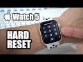 How To Hard Reset your Apple Watch Series 5 - Factory Reset