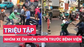 Công an triệu tập nhóm xe ôm hỗn chiến trước Bệnh viện quận Bình Thạnh