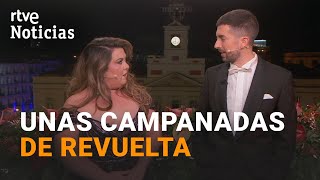 BRONCANO Y LALACHÚS: LLEVAN SU REVUELTA A LA PUERTA DEL SOL EN LAS CAMPANADAS | RTVE Noticias