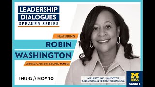 Leadership Dialogues Featuring Former CFO of Gilead Sciences Robin Washington