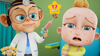 Time for a Shot | The Vaccine Song | Nursery Rhymes - Happy Tots