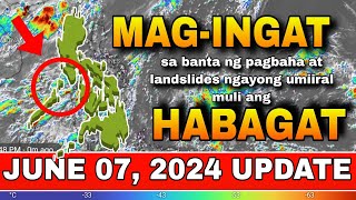 PAGLAKAS NG HABAGAT, PAGHANDAAN! 😱⚠️ | WEATHER UPDATE TODAY | ULAT PANAHON TODAY | WEATHER FORECAST