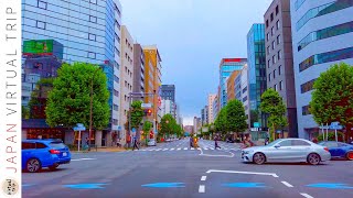 Nihonbashi to Ningyocho - Tokyo Urban Walking Tour, Japan 2021 [4K]日本橋から人形町