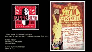 Zeitgeist Media Festival, KPFK Interview with Peter Joseph, Jason, Sharleen, 2014