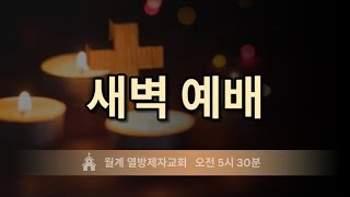 [월계 열방제자교회] 2025년 1월 3일 (금) 새벽예배 -  이기쁨 간사 | 계좌 9002-1980-89559 새마을