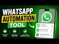 🚀 WhatsApp Automation easy way  | Build AI Chatbots, Bulk Messaging & CRM System
