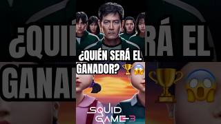 GANADOR DE LA 3 TEMPORADA😱 #eljuegodelcalamar #squidgame2 #squidgames2 #netflix #series #spoiler