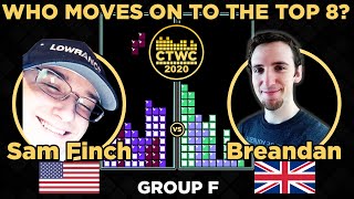 2020 CTWC BEGINS! TETRIS Group F - FINAL (see description for format)