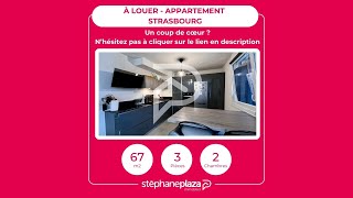 Appartement 3P de 67m² à Strasbourg - Location Idéale !