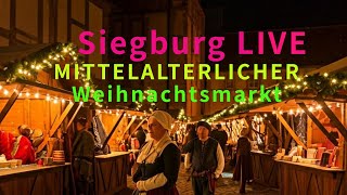 Siegburg LIVE Mittelalterlicher Weihnachtsmarkt #travel