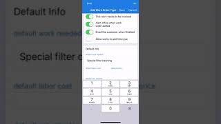 Work Orders - Add, Edit, and Delete Work Order Types (App) | Skimmer