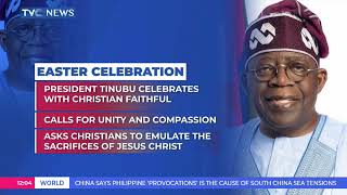 President Tinubu Celebrates With Christian Faithful