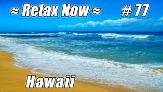 HONOLULU Sandy Beach Oahu #77 Beaches Ocean Waves Hawaii beach shore HD video relaxing sounds wave