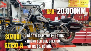 Suzuki GZ150A bảo trì \