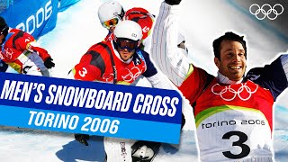 Seth Wescott wins gold medal at Torino 2006! 🥇🏂 | Men's Snowboard Cross