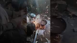 How to Make Damascus Steel Knife. Hand Forging Damascus Knife.