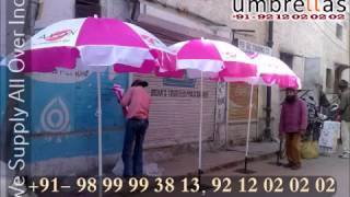 Promotional Umbrellas Manufacturing Companies in New Delhi, India 36 40 42 48 or 6ft 7ft 8ft