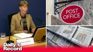 Post Office Inquiry - Paula Vennells took advice not to review cases to avoid ‘front page news’