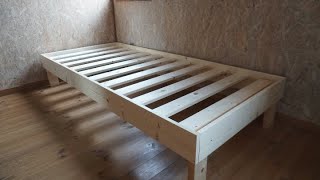 【DIY】シンプルなベッドを作る / make a simple bed